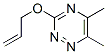 3-(2-Propenyloxy)-5,6-dimethyl-1,2,4-triazine 结构式