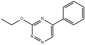 1,2,4-Triazine,3-ethoxy-5-phenyl-(9CI) 结构式