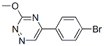 5-(p-Bromophenyl)-3-methoxy-1,2,4-triazine 结构式