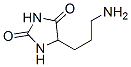 5-(3-Aminopropyl)-2,4-imidazolidinedione 结构式
