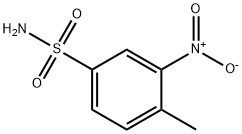 4-甲基-3-硝基苯磺酰氨 结构式