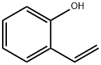 2-乙烯基苯酚 结构式
