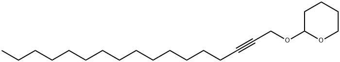 2-(2-Heptadecynyloxy)tetrahydro-2H-pyran 结构式