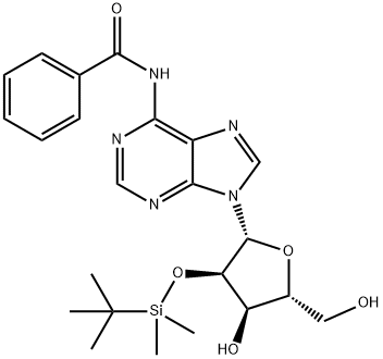 2'-TBDMS-BZ-RA 结构式