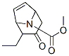 8-Azabicyclo[3.2.1]oct-6-ene-8-carboxylicacid,2-ethyl-3-oxo-,methylester(9CI) 结构式