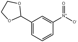 3-硝基苯甲醛乙二醇缩醛 结构式