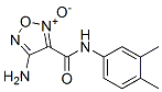 1,2,5-Oxadiazole-3-carboxamide,4-amino-N-(3,4-dimethylphenyl)-,2-oxide 结构式