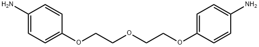 4,4'-[氧基二(乙烯氧基)]二苯胺 结构式