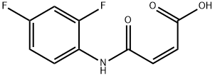 N-(2,5-二氟苯基)马来酸 结构式