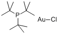 氯代三叔丁基磷化金(I) 结构式