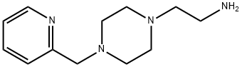 N-(2-吡啶甲基)哌嗪-1-乙胺 结构式