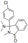 1H-Isoindol-1-one, 3-(4-chlorophenyl)-3-(dimethylamino) -2,3-dihydro-2-methyl- 结构式