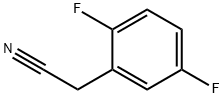 2,5-二氟苯乙睛 结构式