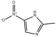 2-甲基-4-硝基咪唑 结构式