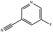 5-氟-3-氰基吡啶 结构式