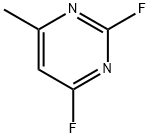 (7CI,8CI,9CI)-2,4-二氟-6-甲基嘧啶 结构式
