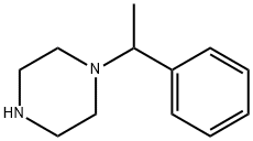 1-(1-苯基乙基)哌嗪 结构式