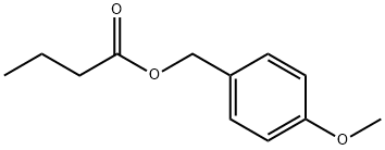 丁酸茴香酯 结构式