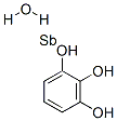 antimony, benzene-1,2,3-triol, hydrate 结构式