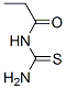 N-(氨基硫代甲酰)丙酰胺 结构式