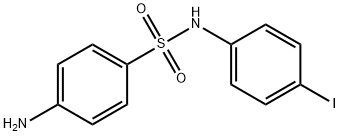 4-氨基-N-(4-碘苯基)苯-1-磺酰胺 结构式