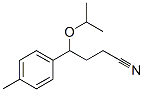 4-甲基-GAMMA-(1-甲基乙氧基)苯丁腈 结构式