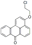 3-(2-Chloroethoxy)-7H-benz(de)anthracene-7-one 结构式