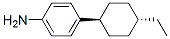 Benzenamine, 4-(trans-4-ethylcyclohexyl)- (9CI) 结构式