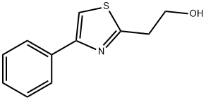 2-(4-苯基噻唑-2-基)乙烷-1-醇 结构式