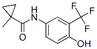 Cyclopropanecarboxamide, N-[4-hydroxy-3-(trifluoromethyl)phenyl]-1-methyl- 结构式