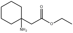 (1-氨基-环己基)-乙酸乙酯 结构式