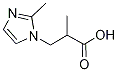 2-甲基-3-(2-甲基-咪唑基-1-基)-丙酸 结构式