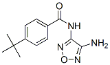 Benzamide, N-(4-amino-1,2,5-oxadiazol-3-yl)-4-(1,1-dimethylethyl)- (9CI) 结构式