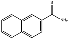 萘-2-硫代甲酰胺 结构式