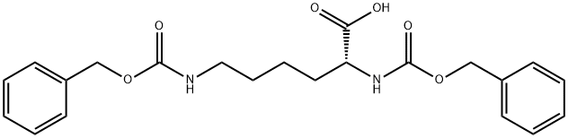 N,N'-二苄氧羰基-D-赖氨酸 结构式