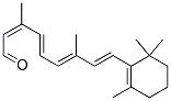 (2Z,4E,6E,8E)-3,7-dimethyl-9-(2,6,6-trimethyl-1-cyclohexenyl)nona-2,4,6,8-tetraenal 结构式