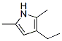 2,5-Dimethyl-3-ethyl-1H-pyrrole 结构式