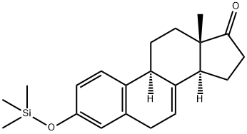 3-(Trimethylsiloxy)-1,3,5(10),7-estratetren-17-one 结构式
