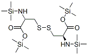 N,N'-Bis(trimethylsilyl)-L-cystine bis(trimethylsilyl) ester 结构式