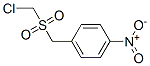 1-[[(Chloromethyl)sulfonyl]methyl]-4-nitrobenzene 结构式