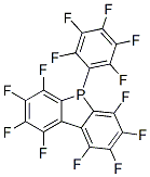 5H-Dibenzophosphole, 1,2,3,4,6,7,8,9-octafluoro-5-(pentafluorophenyl)- 结构式