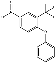 4-Nitro-1-phenoxy-2-(trifluoromethyl)benzene 结构式