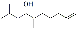 2,9-Dimethyl-5-methylene-9-decen-4-ol 结构式