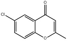 6-CHLORO-2-METHYL-4H-CHROMEN-4-ONE 结构式