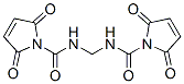 N,N'-Methylenebis[2,5-dihydro-2,5-dioxo-1H-pyrrole-1-carboxamide] 结构式