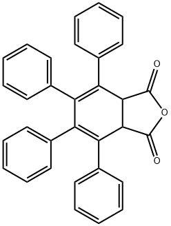 1,2-二氢-3,4,5,6-四苯基邻苯二甲酸酐 结构式