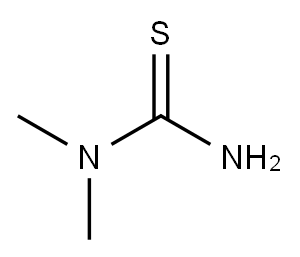 N,N-二甲基硫脲 结构式
