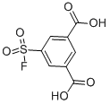 5-FLUOROSULFONYL-ISOPHTHALIC ACID 结构式