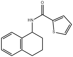 2-Thiophenecarboxamide,N-(1,2,3,4-tetrahydro-1-naphthalenyl)-(9CI) 结构式