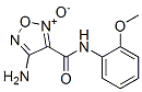 1,2,5-Oxadiazole-3-carboxamide,4-amino-N-(2-methoxyphenyl)-,2-oxide(9CI) 结构式